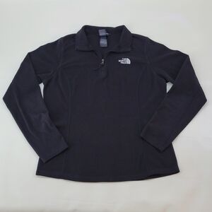 The North Face Black Quarter-Zip Pullover